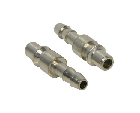 Adaptador 1/4 pulgada macho portamanguera 7mm 2 piezas