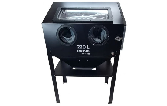 Arenadora de cabina Rooks 220 L - 8 bar