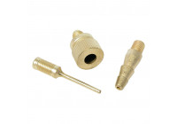 Juego de adaptadores de aire comprimido, 3 piezas