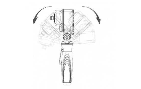 Llave de impacto Rooks, con bisagra de 1/2", 500 Nm, L: 85 mm, Imagen 4