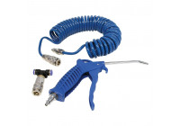 Pistola de aire comprimido + espiral 5m