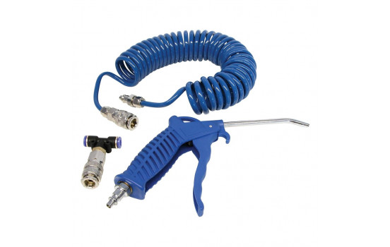 Pistola de aire comprimido + espiral 5m