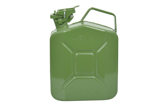 Bidón de 5 l de metal verde