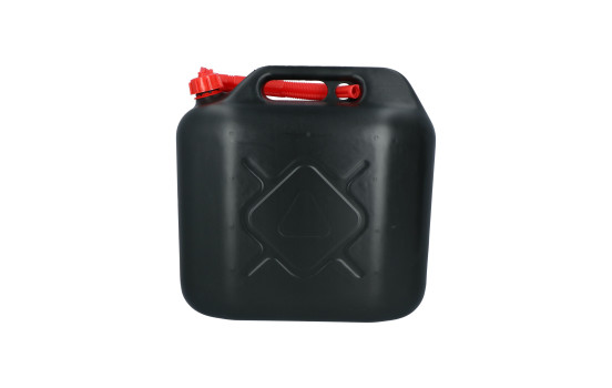 Bidón de gasolina Carpoint de 20 litros, color negro, homologado por la ONU, Imagen 2