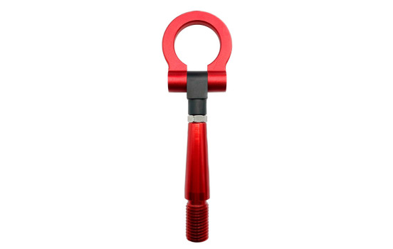 Ojal de remolque Simoni Racing - Metal - Rojo - Longitud 23,7 cm - 300 g