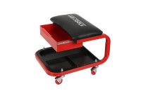 Taburete de taller con cajón