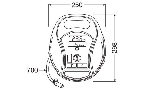 Osram TYREinflate 6000 - Bomba de neumáticos, Imagen 13