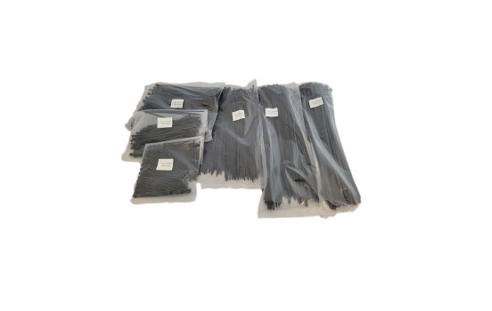 Juego de bridas para cables de 1500 piezas