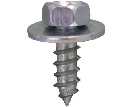 Tornillo de cabeza hexagonal OEM:227336 1473084 - 6077150 6,3x19mm galvanizado - 5 piezas