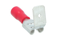 Tapón plano de derivación Carpoint 561 rojo, 10 piezas