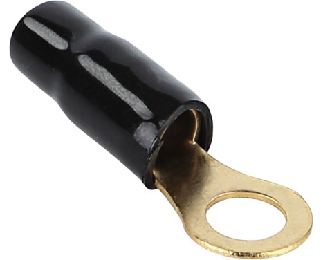 Terminal de cable de anillo 6 mm² > 8,4 mm 50 piezas negro