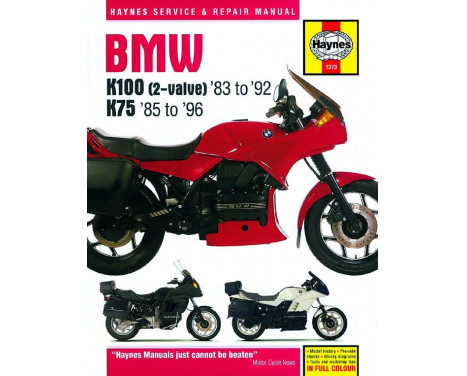 BMW K100 y 75, modelos de 2 válvulas (83-96)