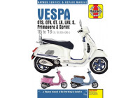 Vespa GTS, GTV, GT, LX, LXV, S, Primavera y Sprint (05-18)