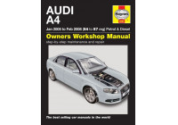 Manual de taller Haynes Audi A4 gasolina y diésel (enero de 2005-febrero de 2008)