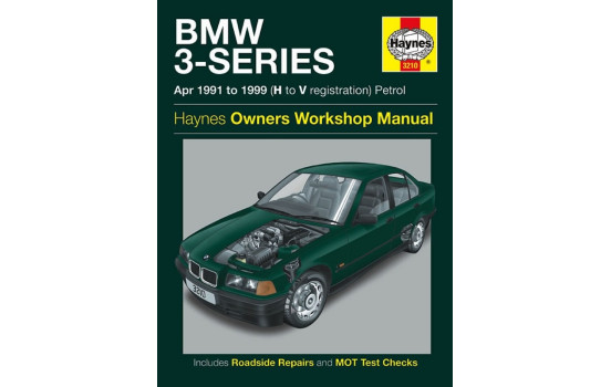 Manual de taller Haynes BMW Serie 3 Gasolina (abril de 1991-1999)