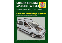 Manual de taller Haynes Citroën Berlingo y Peugeot Partner (2008-2016)