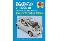 Manual de taller Haynes Citroën C1, Peugeot 107 y Toyota Aygo gasolina (2005-2014)