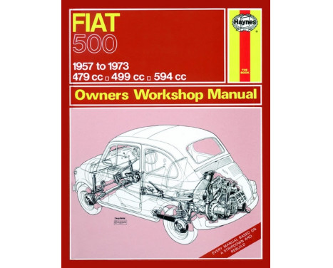 Manual de taller Haynes Fiat 500 (1957-1973) reimpresión clásica