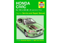 Manual de taller Haynes Honda Civic Gasolina (marzo de 1995-2000)