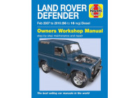 Manual de taller Haynes Land Rover Defender diésel (febrero de 2007-2016)