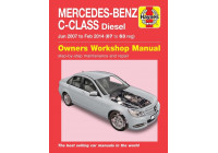 Manual de taller Haynes Mercedes-Benz Clase C diésel (junio de 2007-febrero de 2014)