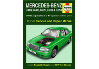 Manual de taller Haynes Mercedes-Benz Clase C gasolina y diésel (1993-agosto de 2000)
