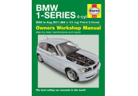 Manual de taller Haynes para BMW Serie 1 (4 cilindros, gasolina y diésel) (2004 - agosto de 2011)