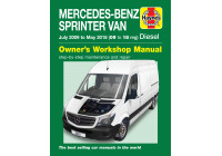 Manual de taller Haynes para furgonetas diésel Mercedes Benz Sprinter de 2009 a 2018