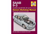 Manual de taller Haynes para Saab 9-3 gasolina y diésel (septiembre de 2002 - septiembre de 2007)