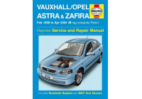 Manual de taller Haynes para Vauxhall/Opel Astra y Zafira (gasolina) (febrero de 1998 - abril de 2004)