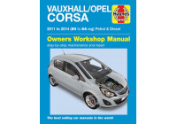 Manual de taller Haynes para Vauxhall/Opel Corsa (gasolina y diésel, 2011-2014)