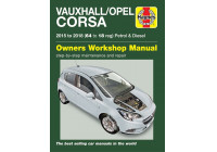 Manual de taller Haynes para Vauxhall/Opel Corsa (gasolina y diésel, 2015-2018)