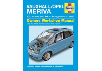 Manual de taller Haynes para Vauxhall/Opel Meriva (gasolina y diésel) (2003-mayo de 2010)