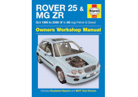 Manual de taller Haynes Rover 25 y MG ZR gasolina y diésel (octubre de 1999-2006)