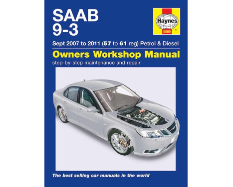 Manual de taller Haynes Saab 9-3 Gasolina y Diésel (2007-2011)