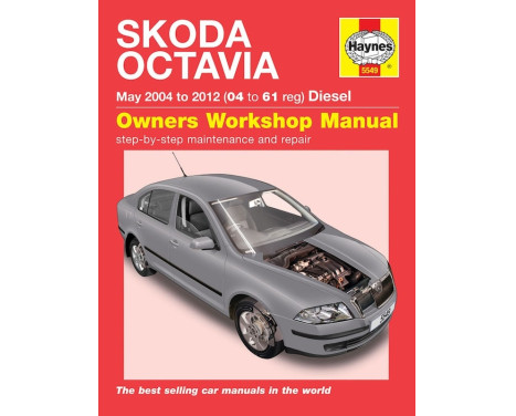 Manual de taller Haynes Skoda Oktavia diésel (mayo 2004-2012)