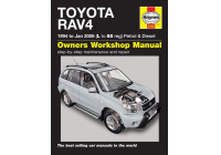 Manual de taller Haynes Toyota RAV4 gasolina y diésel (1994-enero de 2006)