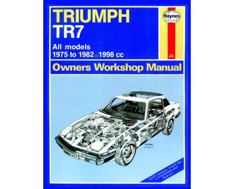Manual de taller Haynes Triumph TR7 (1975-1982) reimpresión clásica