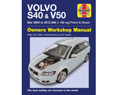 Manual de taller Haynes Volvo S40 y V50 gasolina y diésel (2004-2013)