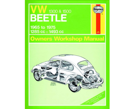 Manual de taller Haynes VW Beetle 1300 y 1500 (1965-1975)