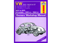 Manual de taller Haynes VW Beetle 1303, 1303S y GT (1972-1975) reimpresión clásica