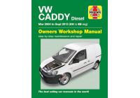 Manual de taller Haynes VW Caddy diésel (marzo de 2004-septiembre de 2015)