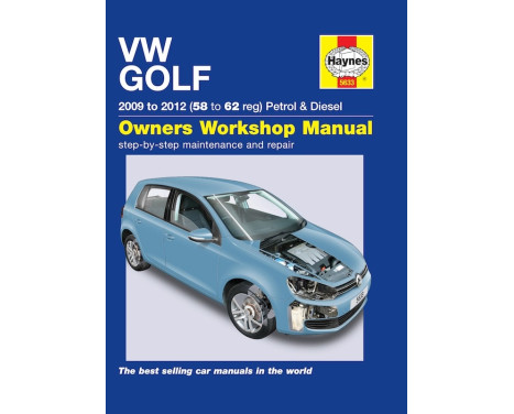 Manual de taller Haynes VW Golf gasolina y diésel (2009-2012)
