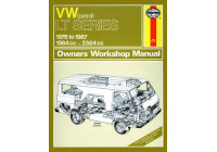 Manual de taller Haynes VW LT Furgonetas de gasolina y camiones ligeros (1976-1987) reimpresión clásica