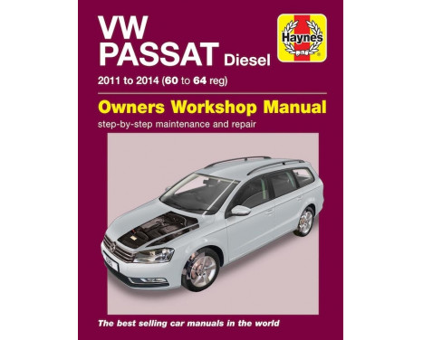 Manual de taller Haynes VW Passat diésel (diciembre de 2010-2014)