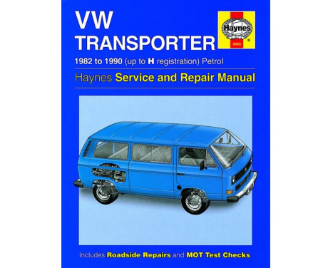 Manual de taller Haynes VW Transporter (refrigerado por agua) gasolina (82 - 90) hasta H