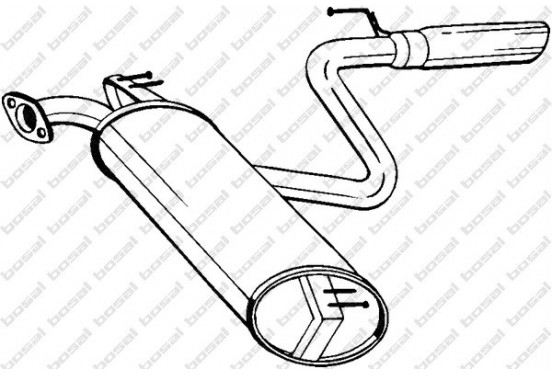 Einddemper 228-469 Bosal