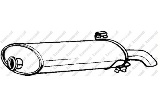 Einddemper 190-939 Bosal