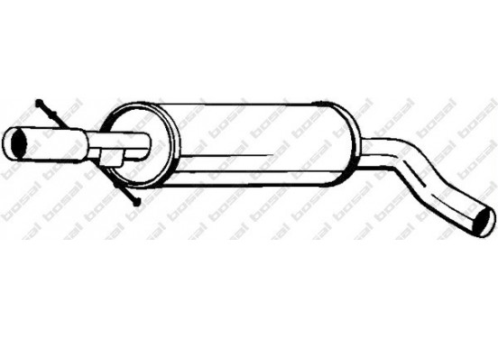 Middendemper 105-111 Bosal