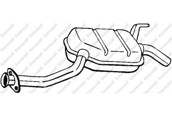 Middendemper 175-329 Bosal